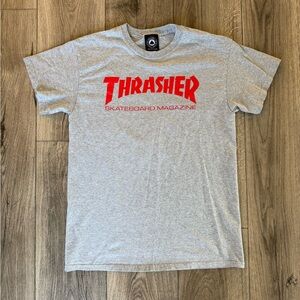Men’s Medium Thrasher Gray T-Shirt